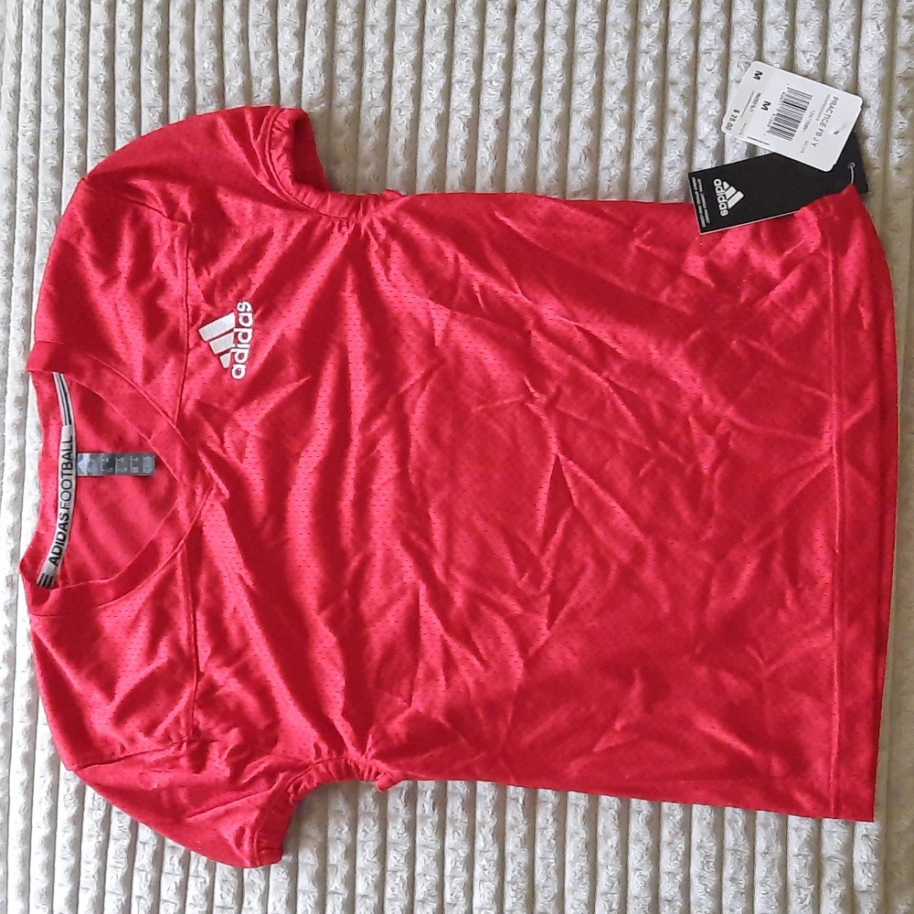 Adidas Practice Football Jersey, Size YM, NWT